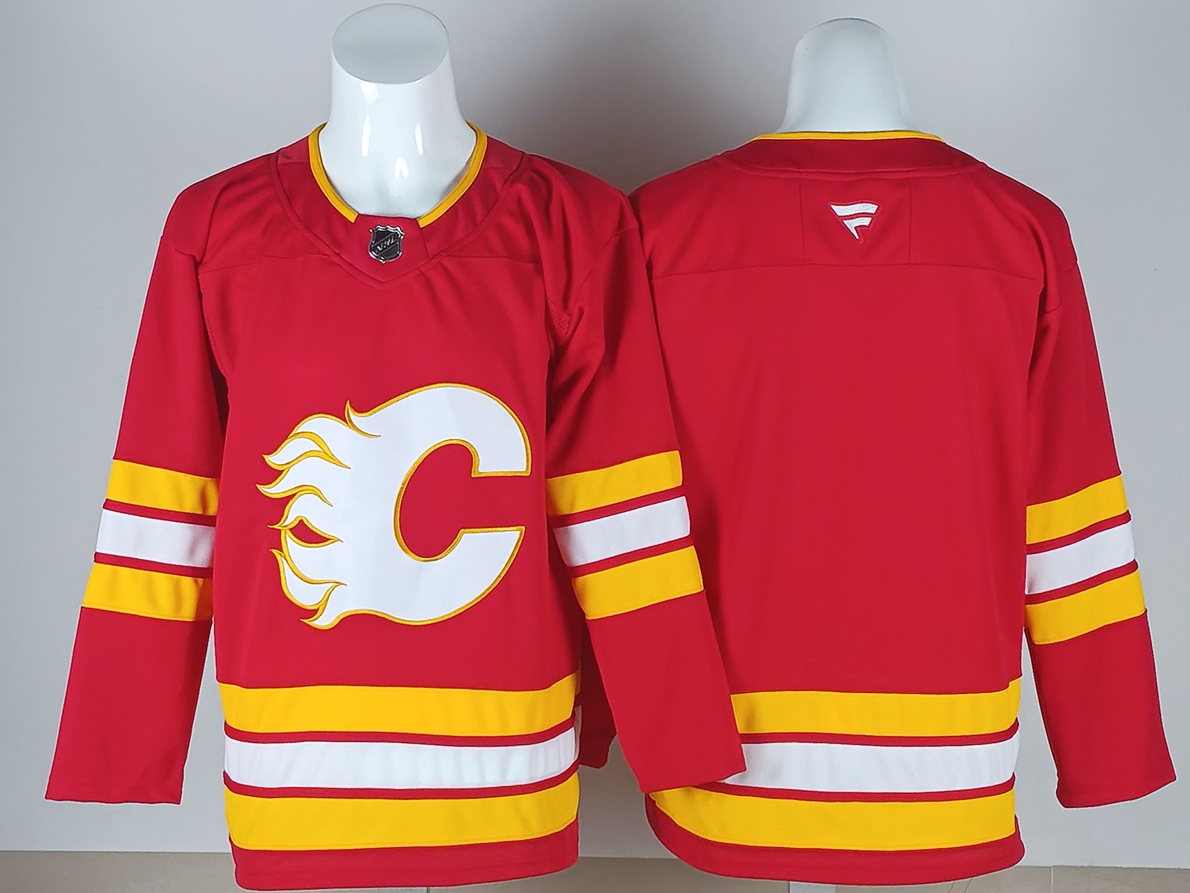 Men Calgary Flames Blank Red 2026 NHL Jersey->denver nuggets->NBA Jersey